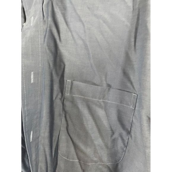 Roundtree & York - TravelSmart - Men's Blue Short Sleeve Button Down- Size 4XB - Picture 2 of 5